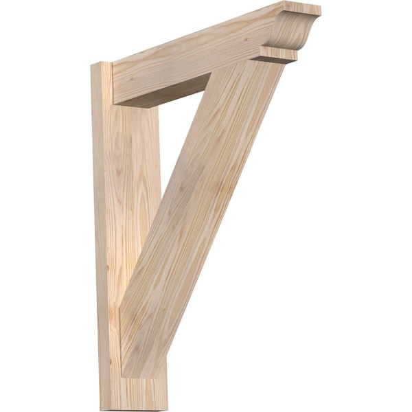Ekena Millwork Traditional Smooth Traditional Outlooker, Douglas Fir, 5 1/2"W x 24"D x 28"H OUT06X24X28TRA01SDF - main
